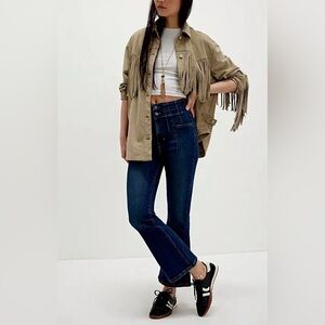 Free People Jayde Crop Flare Jeans